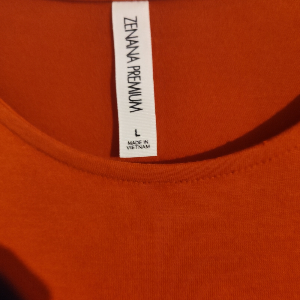 Zenana Premium Orange Top